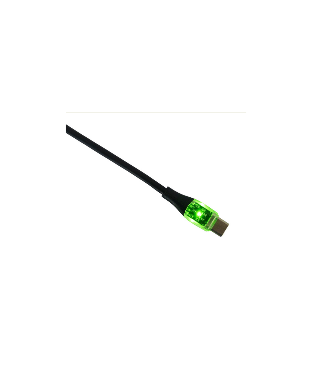 Cable USB A Type - C Con Luz - tienda tech