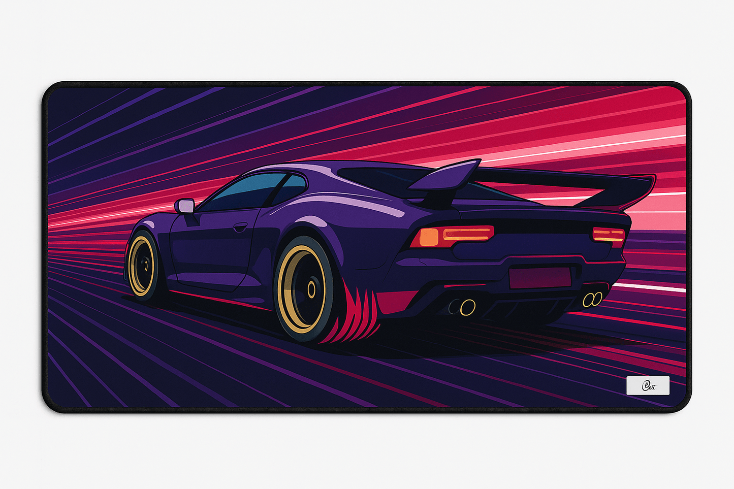 Mousepad Gamer XL Auto Carrera - tienda tech