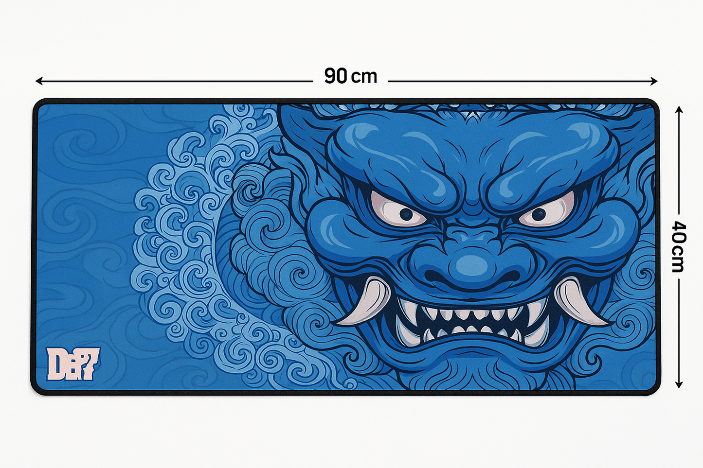 Mousepad Gamer XL Demonio azul - tienda tech