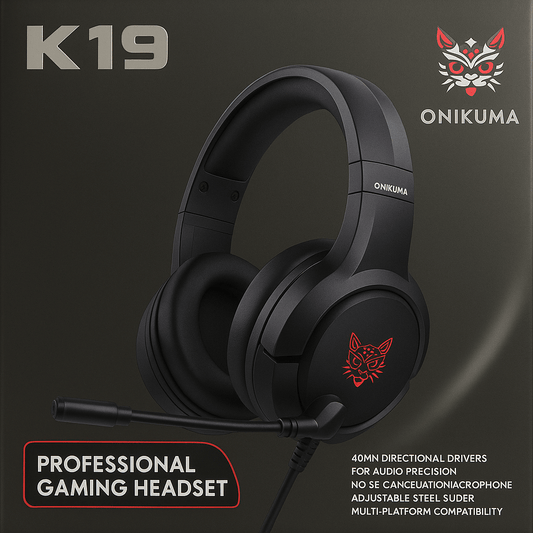 Audífonos Gamer Onikuma K19 con Micrófono - tienda tech