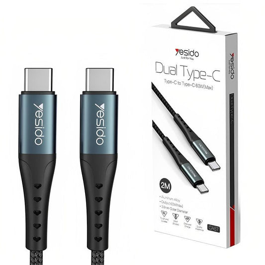 CABLE TIPO C - A TIPO C YESIDO CA67 - tienda tech