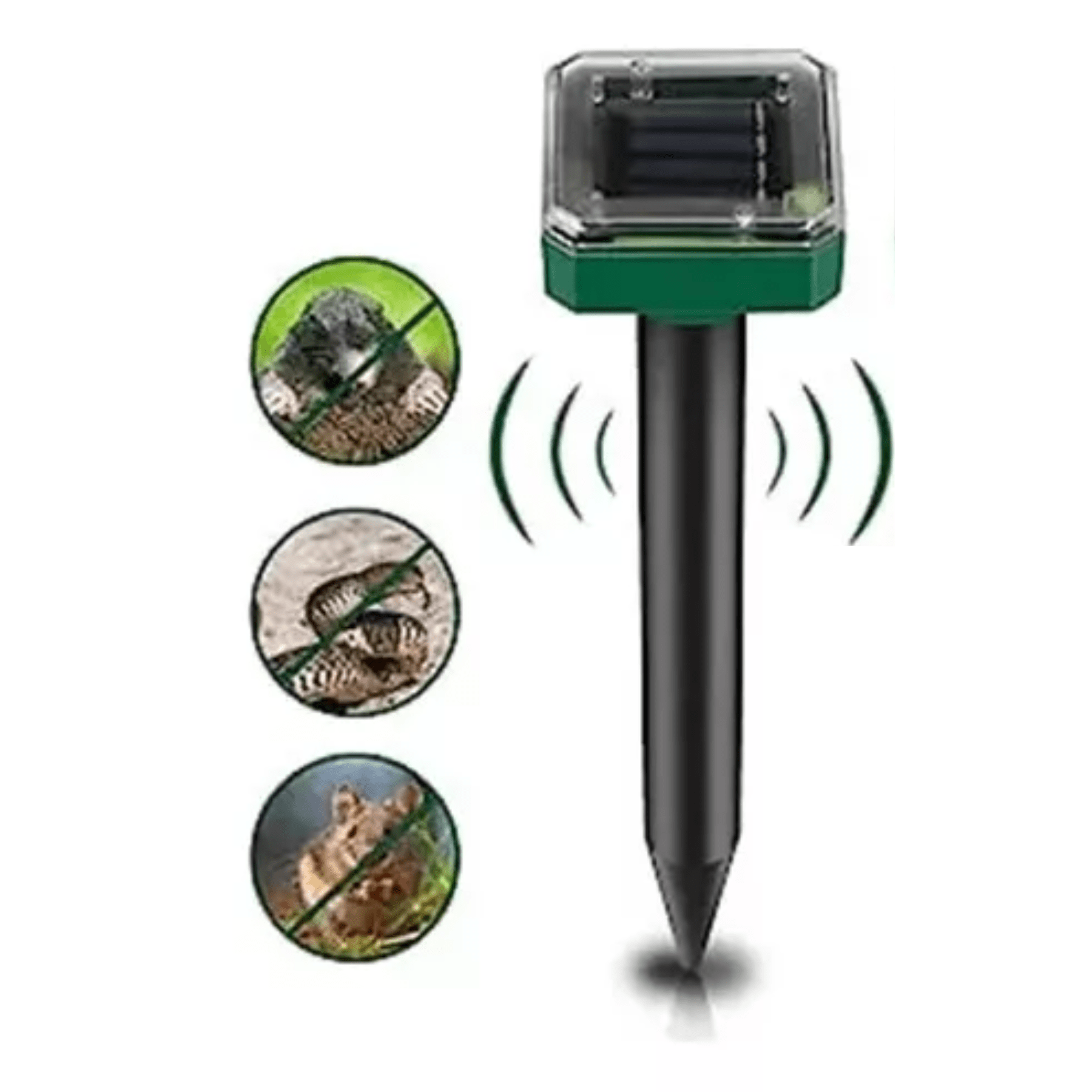 Estaca Solar Con Repelente Ratas Ratones - tienda tech